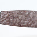 HERMES Constance Belt Leather 48"" Wine Red Auth 121287M-7