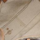 GUCCI Shoulder Bag Canvas Leather Beige Brown 109133 Auth 121302-9