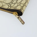 Miu Miu Day Planner Cover Leather Embossed Cream Auth 121305-7