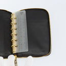 Miu Miu Day Planner Cover Leather Embossed Cream Auth 121305-19