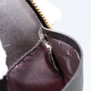 Miu Miu Day Planner Cover Leather Embossed Cream Auth 121305-10