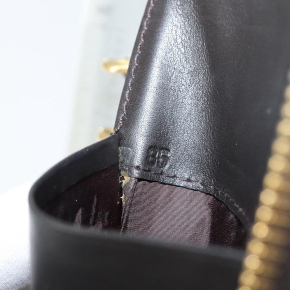 Miu Miu Day Planner Cover Leather Embossed Cream Auth 121305