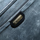 GUCCI GG Canvas Boston Bag Black Gold Auth 121312-20