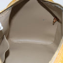 LOUIS VUITTON Monogram Vernis Mercer Boston Bag Beige M91000 LV Auth 121313-21