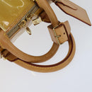 LOUIS VUITTON Monogram Vernis Mercer Boston Bag Beige M91000 LV Auth 121313-7
