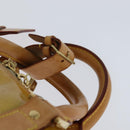 LOUIS VUITTON Monogram Vernis Mercer Boston Bag Beige M91000 LV Auth 121313-8