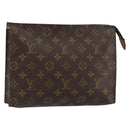 LOUIS VUITTON Monogram Poche Toilette 26 Pouch M47542 LV Auth 121315-1