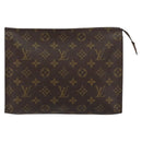 LOUIS VUITTON Monogram Poche Toilette 26 Pouch M47542 LV Auth 121315-13