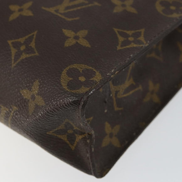 LOUIS VUITTON Monogram Poche Toilette 26 Pouch M47542 LV Auth 121315