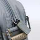 PRADA Shoulder Bag Nylon Light Blue Silver Auth 121317-9