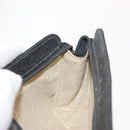 CHANEL Pouch Caviar Skin Black Gold CC Auth 121318-11