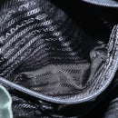 PRADA Backpack Nylon Khaki Silver Auth 121319-22