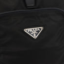 PRADA Backpack Nylon Black Silver Auth 121320-20