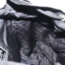 PRADA Backpack Nylon Black Silver Auth 121320-22