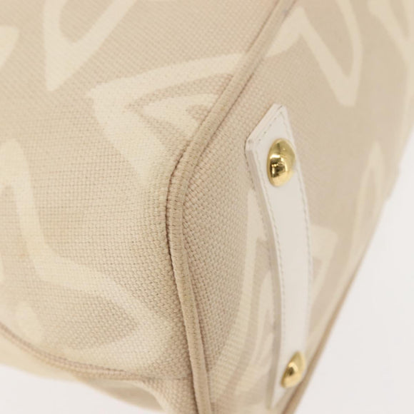 LOUIS VUITTON Cruise line Taicienne PM Tote Bag Canvas Sabre M95674 Auth 121323