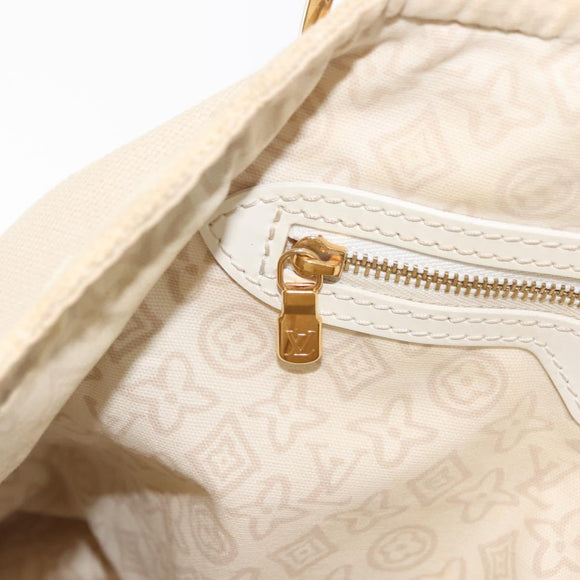 LOUIS VUITTON Cruise line Taicienne PM Tote Bag Canvas Sabre M95674 Auth 121323