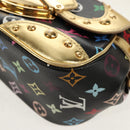LOUIS VUITTON Monogram Multicolor Marilyn Shoulder Bag Black M40207 Auth 121326M-16