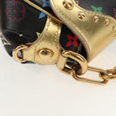 LOUIS VUITTON Monogram Multicolor Marilyn Shoulder Bag Black M40207 Auth 121326M-19