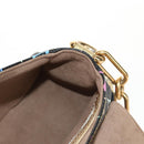 LOUIS VUITTON Monogram Multicolor Marilyn Shoulder Bag Black M40207 Auth 121326M-22