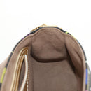 LOUIS VUITTON Monogram Multicolor Marilyn Shoulder Bag Black M40207 Auth 121326M-23