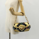 LOUIS VUITTON Monogram Multicolor Marilyn Shoulder Bag Black M40207 Auth 121326M-25