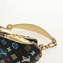 LOUIS VUITTON Monogram Multicolor Marilyn Shoulder Bag Black M40207 Auth 121326M-14