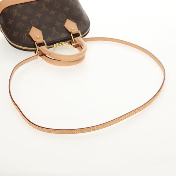 LOUIS VUITTON Monogram Alma BB Hand Bag 2way M53152 LV Auth 121327M