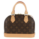 LOUIS VUITTON Monogram Alma BB Hand Bag 2way M53152 LV Auth 121327M-13