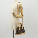 LOUIS VUITTON Monogram Alma BB Hand Bag 2way M53152 LV Auth 121327M-26