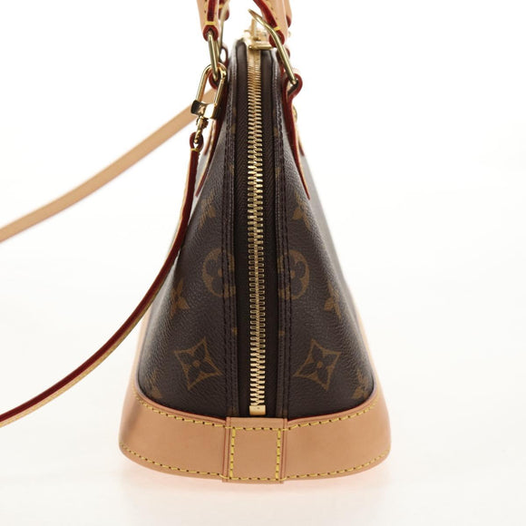 LOUIS VUITTON Monogram Alma BB Hand Bag 2way M53152 LV Auth 121327M