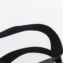 PRADA Backpack Leather Black Silver Auth 121332-15