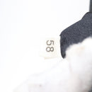 PRADA Backpack Leather Black Silver Auth 121332-12