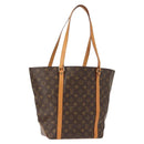 LOUIS VUITTON Monogram Sac Shopping Tote Bag M51108 LV Auth 121334-1
