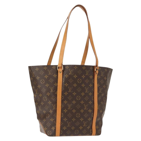 LOUIS VUITTON Monogram Sac Shopping Tote Bag M51108 LV Auth 121334