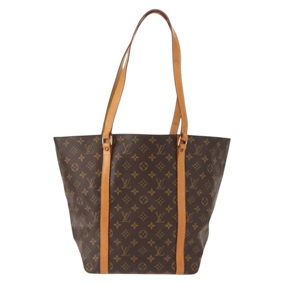 LOUIS VUITTON Monogram Sac Shopping Tote Bag M51108 LV Auth 121334
