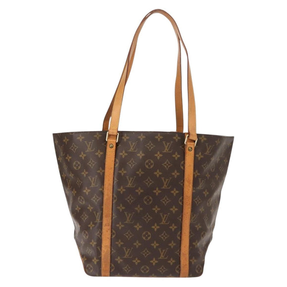 LOUIS VUITTON Monogram Sac Shopping Tote Bag M51108 LV Auth 121334