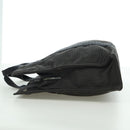 HERMES Her Line MM Hand Bag Canvas Gray Silver Auth 121338-4