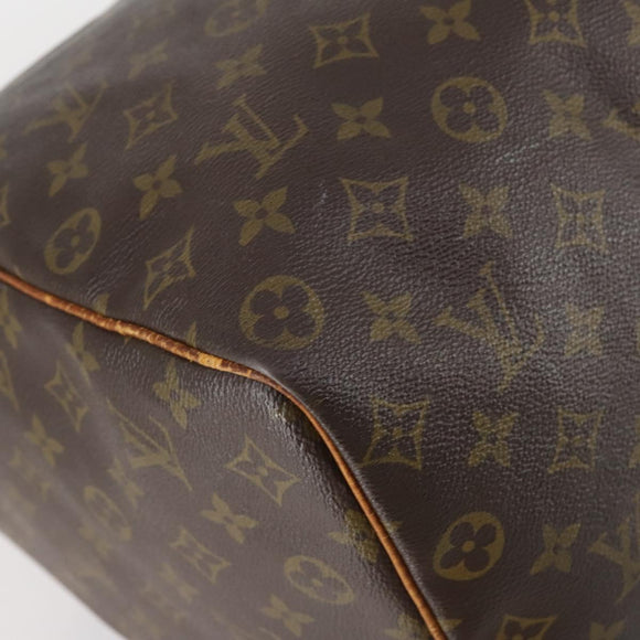LOUIS VUITTON Monogram Keepall 50 Boston Bag M41426 LV Auth 121339