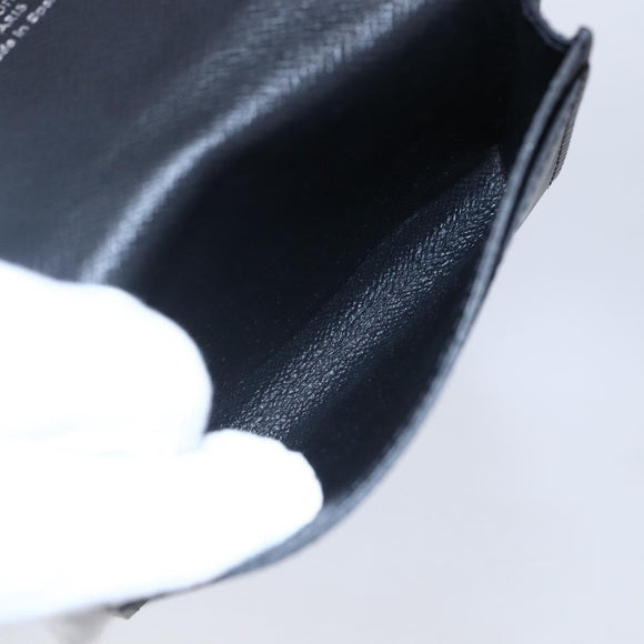 LOUIS VUITTON Epi Anvelop Cult De Vuitto Card Case Black M56169 LV Auth 121342V