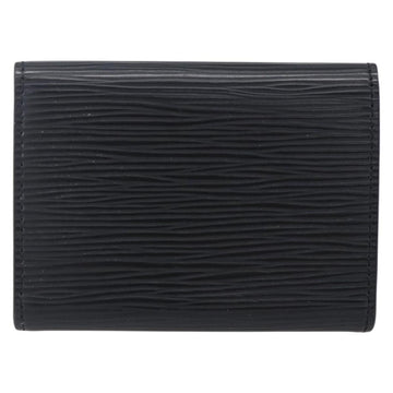 LOUIS VUITTON Epi Anvelop Cult De Vuitto Card Case Black M56169 LV Auth 121342V - 0