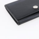 LOUIS VUITTON Epi Anvelop Cult De Vuitto Card Case Black M56169 LV Auth 121342V-14