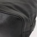 GUCCI Shoulder Bag Leather Black Gold Auth 121343-14