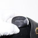 GUCCI Shoulder Bag Leather Black Gold Auth 121343-12