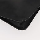 PRADA Shoulder Bag Leather Black Auth 121345-9