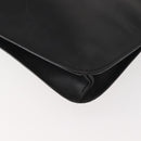 PRADA Shoulder Bag Leather Black Auth 121345-14