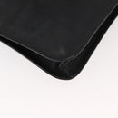 PRADA Shoulder Bag Leather Black Auth 121345-15