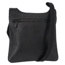 PRADA Shoulder Bag Leather Black Auth 121345-1