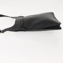 PRADA Shoulder Bag Leather Black Auth 121345-4