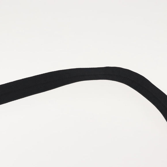 PRADA Shoulder Bag Leather Black Auth 121345