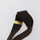 Salvatore Ferragamo Shoulder Bag PVC Nylon 2 Set Beige Black Auth 121346-14